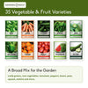 Vegetable Seed Vault Kit – 35 Variety Pack – photo 3
