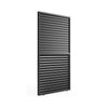 [04X07FT] Premium Adjustable Aluminum Louvered Pergola With Side Wall Panel
