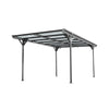 [10X16FT] Heavy-Duty Outdoor Driveway Pergola With Aluminum Alloy Frame And Polycarbonate Panels