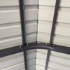 [12X20FT] Heavy-Duty Metal Carport With Galvanized Steel Roof For Car, Boats And Trucks, Gray
