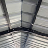 [12X20FT] Heavy-Duty Metal Carport With Galvanized Steel Roof For Car, Boats And Trucks, Gray