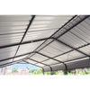 [12X20FT] Heavy-Duty Metal Carport With Galvanized Steel Roof For Car, Boats And Trucks, Gray