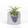 Brazil AMETHYST GEODE PLANTER