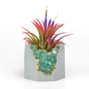 GREEN AVENTURINE GEODE PLANTER
