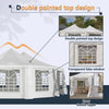 [29X21FT] Extra Large Heavy-Duty Outdoor Waterproof Party, Wedding Tent With Steel Frame