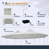 [29X21FT] Extra Large Heavy-Duty Outdoor Waterproof Party, Wedding Tent With Steel Frame