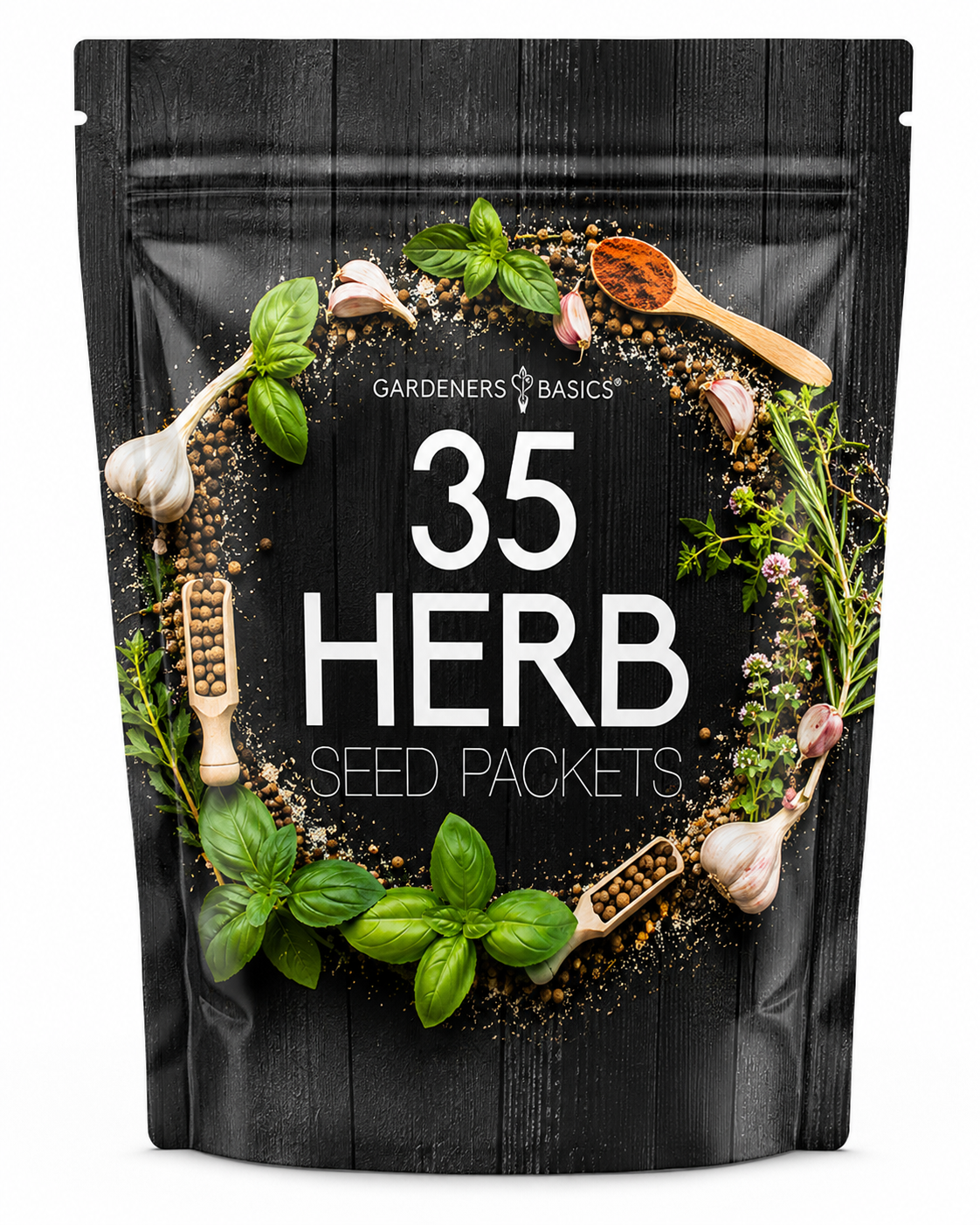 Popular Herb Seeds for Planting – 35 Variety Pack