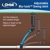 1/2" Blu-Lock x 1/2" MPT Tee 31979