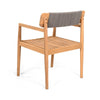 Premium 5-Piece Acacia Wooden Outdoor Furniture Patio Set With Dining Chairs And Table