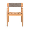 Premium 5-Piece Acacia Wooden Outdoor Furniture Patio Set With Dining Chairs And Table