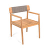 Premium 5-Piece Acacia Wooden Outdoor Furniture Patio Set With Dining Chairs And Table