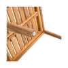 Premium 5-Piece Acacia Wooden Outdoor Furniture Patio Set With Dining Chairs And Table