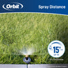 15 ft. Brass Half Pattern Spray Sprinkler Nozzle 53227