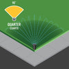 15 ft. Brass Full Pattern Spray Sprinkler Nozzle 53247