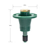 Plastic Pop-Up Flush Head w/Brass Full Pattern Nozzle 54027