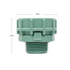 1" MPT Swivel Adapter w/O-Ring 57178