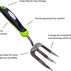 Weeding Set - Includes Dandelion Weeder, Weeding Fork, Patio Crack Weeder