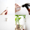 Pack of 6 Glass Planters Wall Hanging Planters Round Glass Plant Pots Hanging Air Plant Pots Flower Vase Air Plant Terrariums Wall Hanging Plant Container