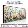 Garden Rhapsody Impasto Wall Art