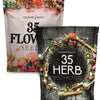 Gardening Gifts 70-Variety Seed Pack: 35 Herb & 35 Flower Seeds Plant Gifts For Sale