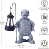 Garden Turtle Statue with Solar Lantern - Outdoor Garden Decor for Outside Yard Patio Balcony Lawn Decor - Unique Gardening Gifts for Mom Grandma