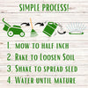 Dutch White Clover + Mow Less Grass Seed