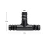 1/2" Barb Riser Flex Pipe Tee 94350