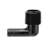 3/4" MPT x 1/2" Barb Riser Flex Pipe Elbow 94360