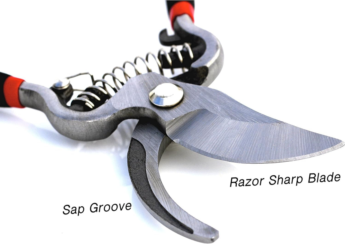 Classic Bypass Pruning Shears Clippers (Black) – photo 3