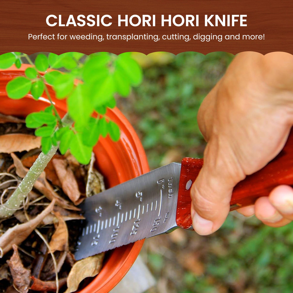 Hori Hori Garden Knife Supreme Set – photo 6