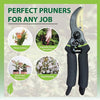 Titanium Soft Grip Garden Pruning Shears Clippers – photo 3