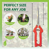 Long Blade Garden Pruning Snips Clippers – photo 4