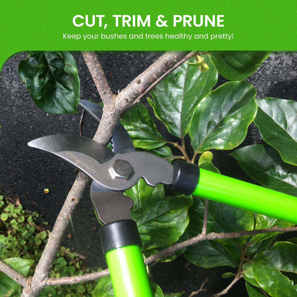 Garden Bypass Loppers Tree Trimmer Clipper – photo 2