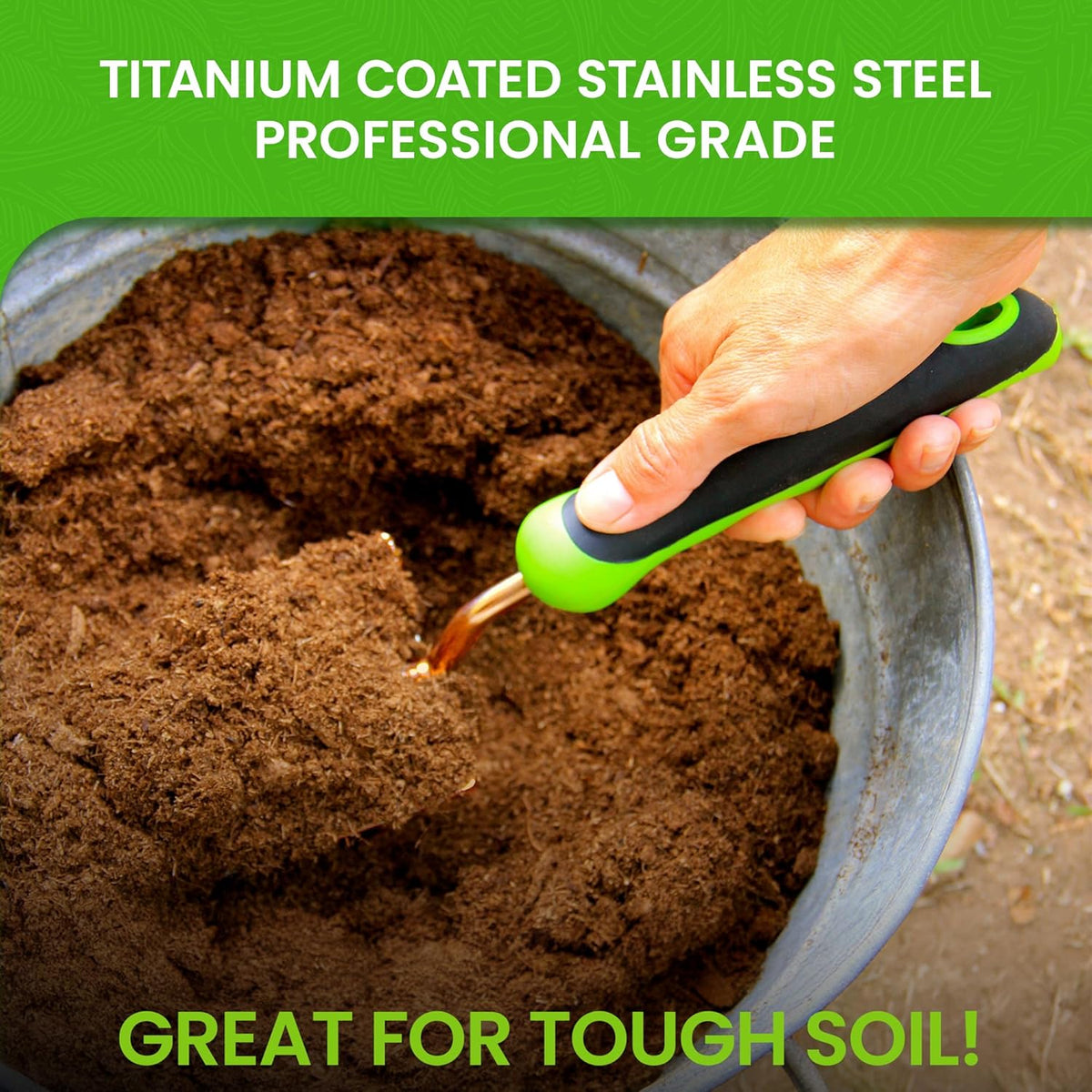 Titanium Garden Trowel – photo 2