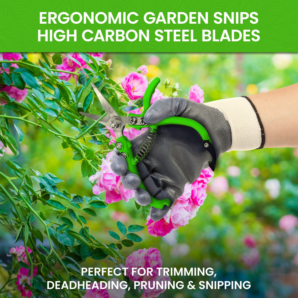Ergonomic Garden Snips Clippers – photo 2