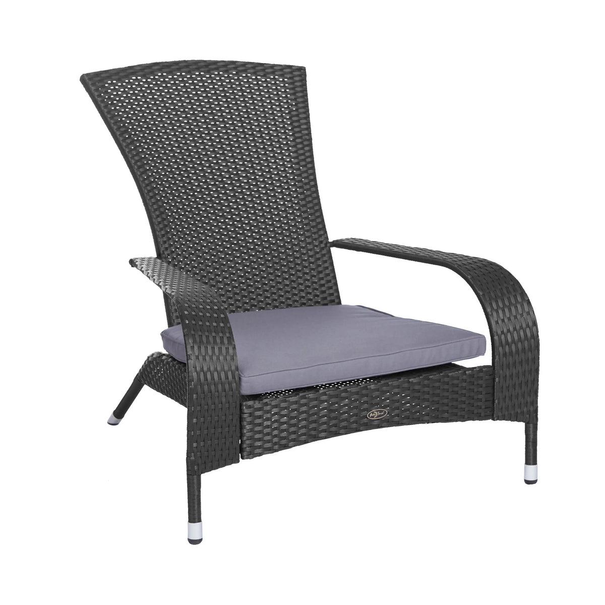 Black Coconino Wicker Chair – photo 3