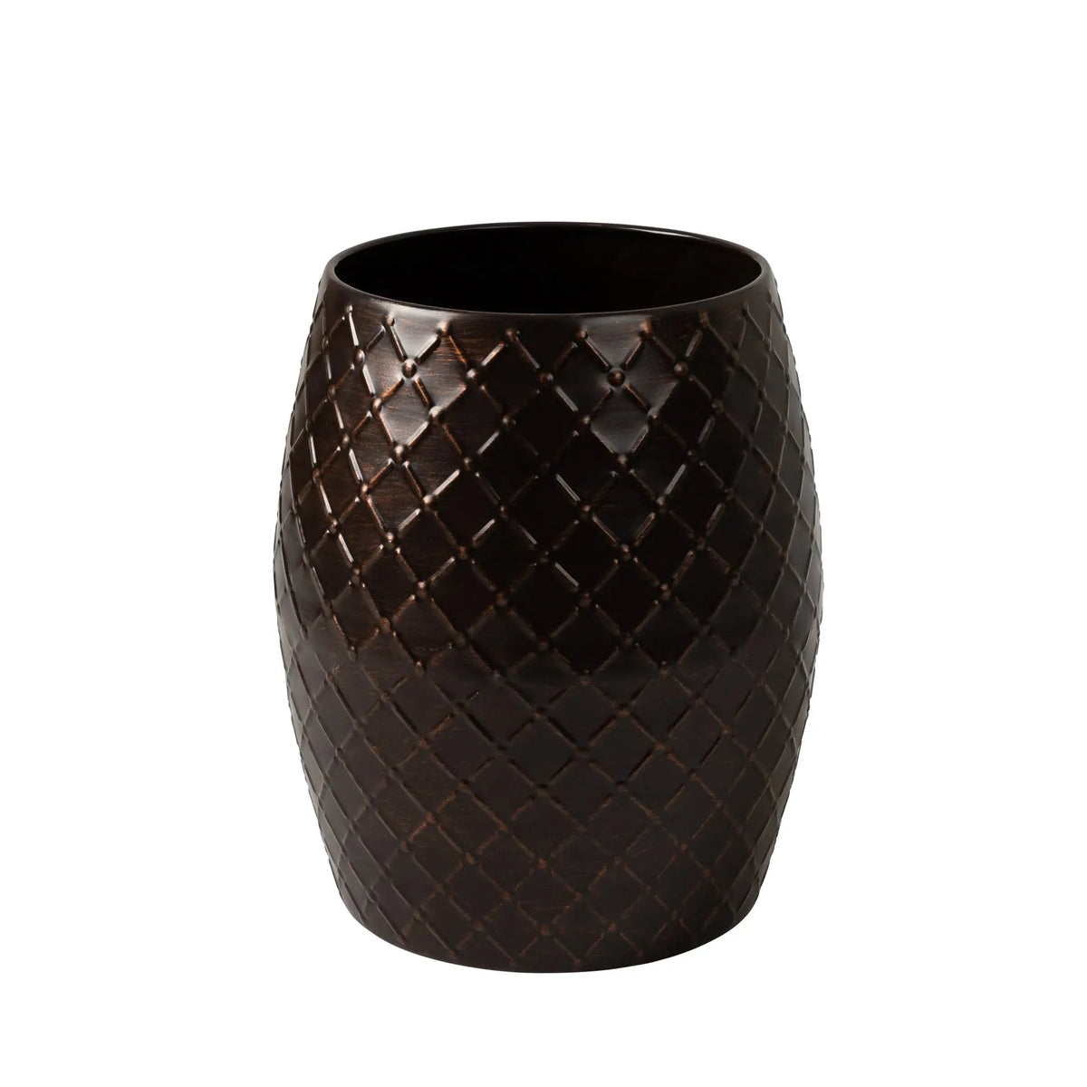 Braga Metal Stool Table Container in Antique Bronze Finish – photo 7