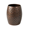 Braga Metal Stool-Container in Copper Finish – photo 7