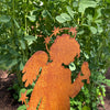 Eye on the Sparrow Garden Stake (17")