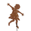 Girl Dancer Garden Stake 17"