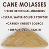 RAW Cane Molasses | Water-Soluble Microbe Food | Concentrated Powder