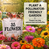 Wildflower, Perennial, & Annual Flower Seed Kit – 35 Variety Pack – photo 4