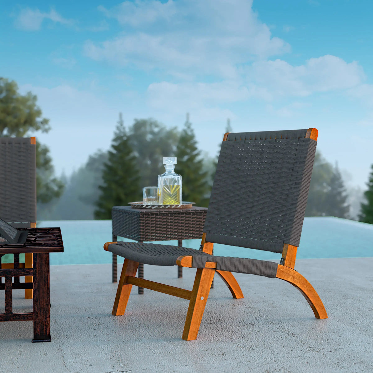 Costa Rica Outdoor Modern Lounge Chair – photo 5