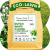 Dutch White Clover + Mow Less Grass Seed
