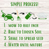 Bee Lawn Seed Kit - Easy Spread Shaker