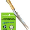 Stainless Steel 5-in-1 Weeder Trowel (classic wood handle)
