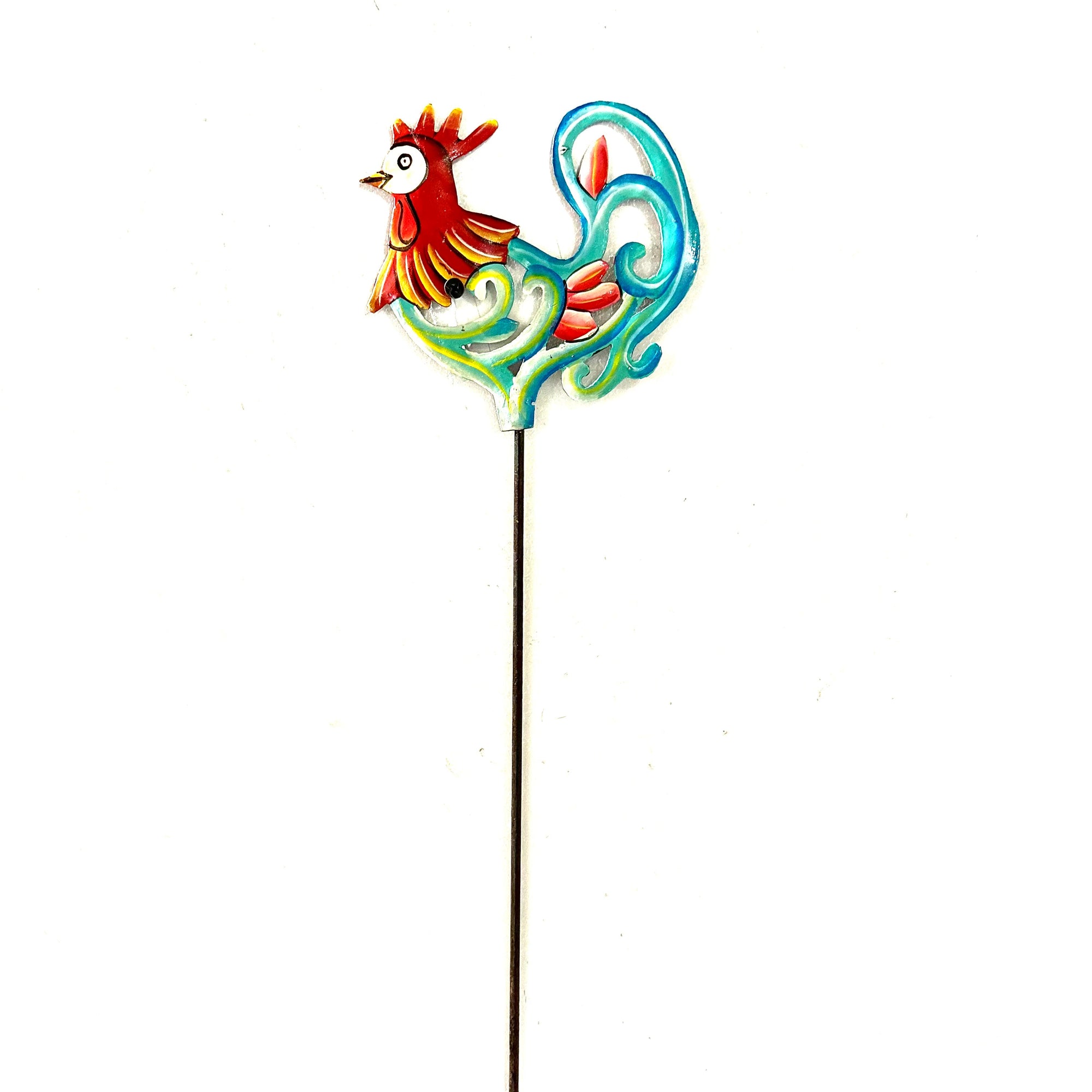 Rooster Garden Stake