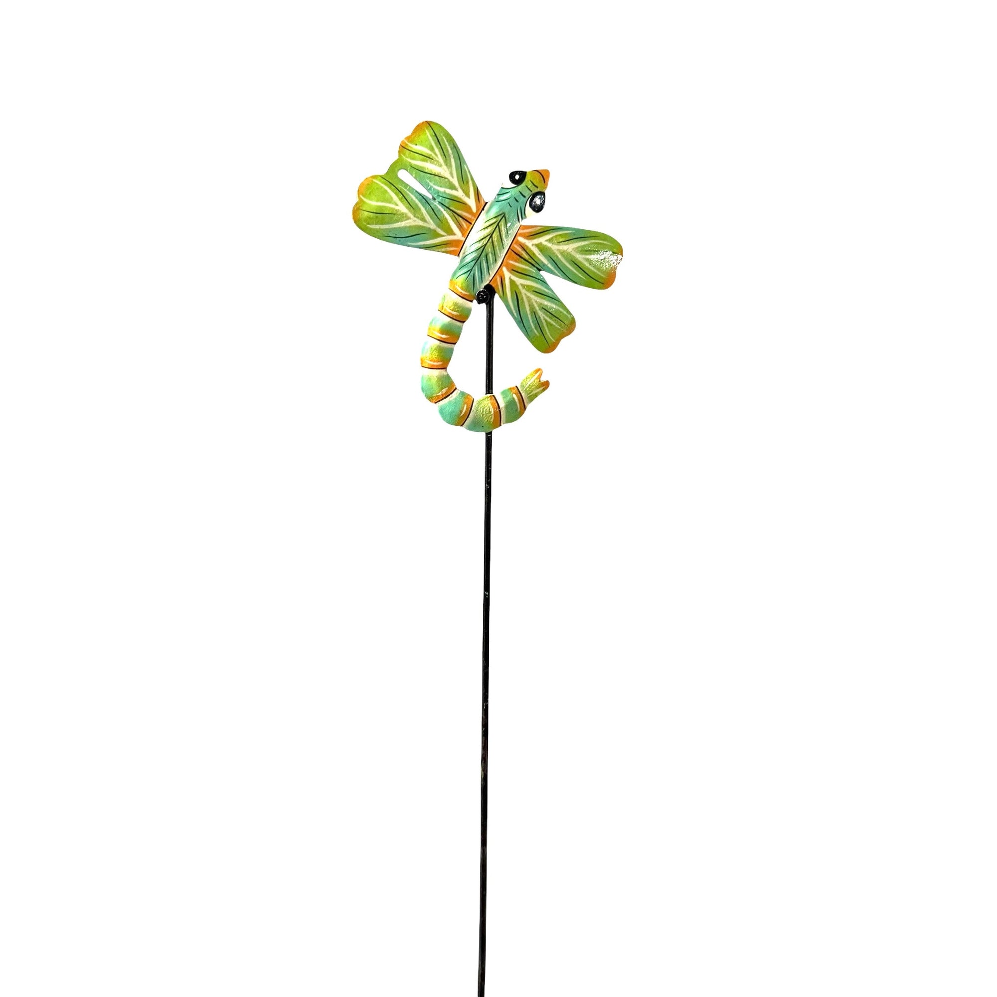 Little Mint Green Dragonfly Garden Stake