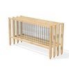 4 Pack Cedar Garden Trellis Set - 45 x 23.5 inch Each - Made in USA