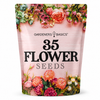 Wildflower, Perennial, & Annual Flower Seed Kit – 35 Variety Pack